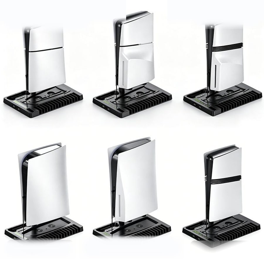 PS5 All-in-One Cooling Stand with Charging & Storage sanitized image 4